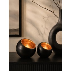Luxury Candle set  Pia zwart/goud